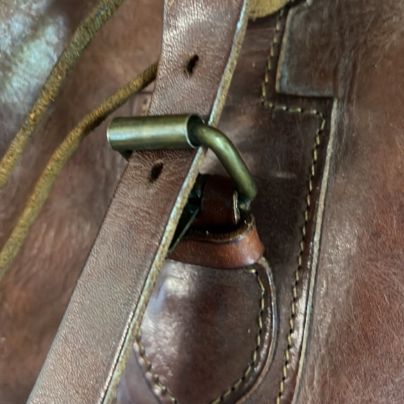 CAVA Italy all leather backpack - Picture 4 of 9